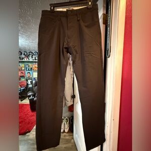 Dockers Men's Black Pants Brand New! Straight Fit, 30x32.